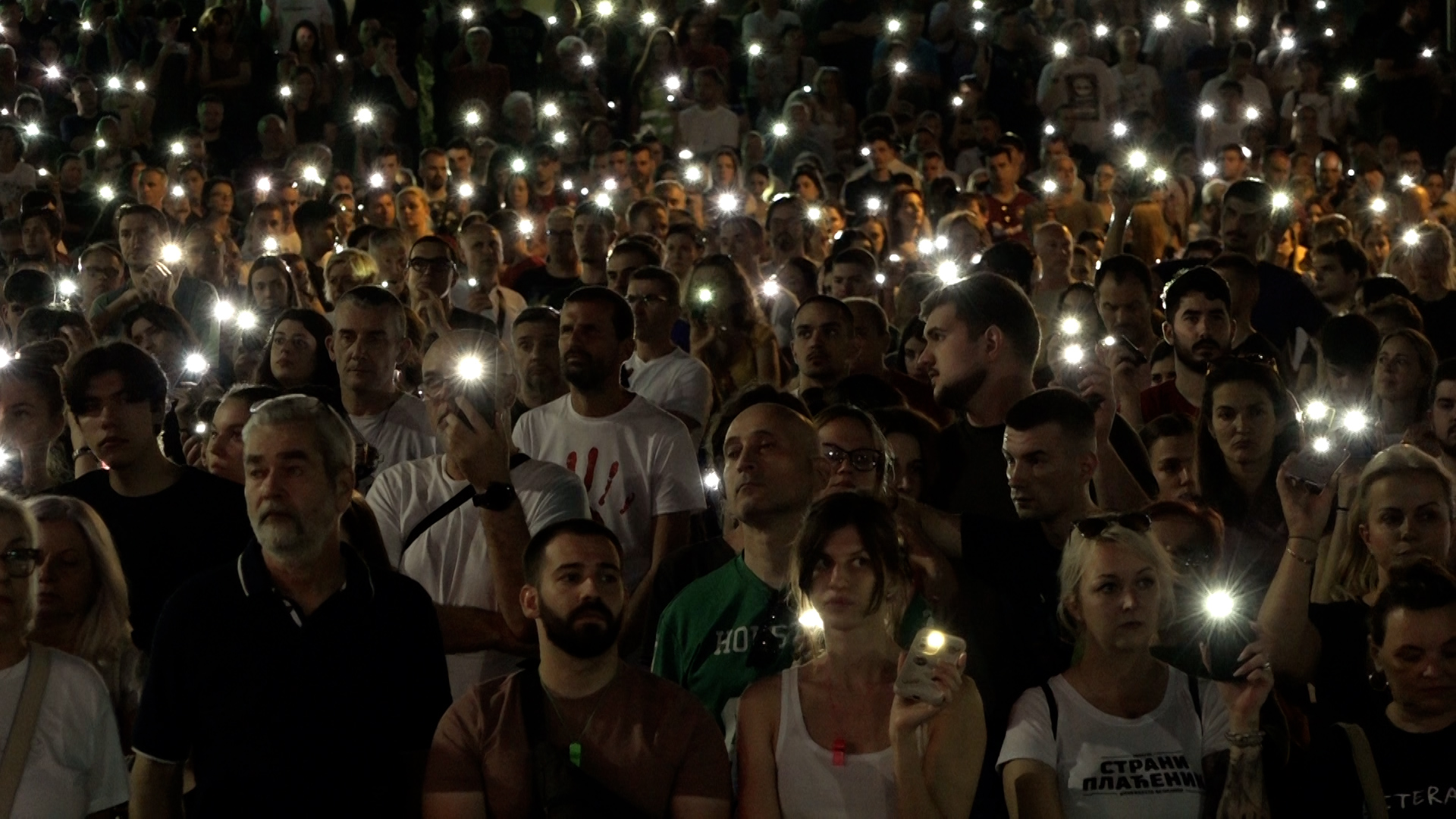 Novi Sad, protest povodom sedam meseci od tragedije pada nadstresnice, pokrivanje Novi Sad, protest povodom sedam meseci od tragedije pada nadstresnice, pokrivanje